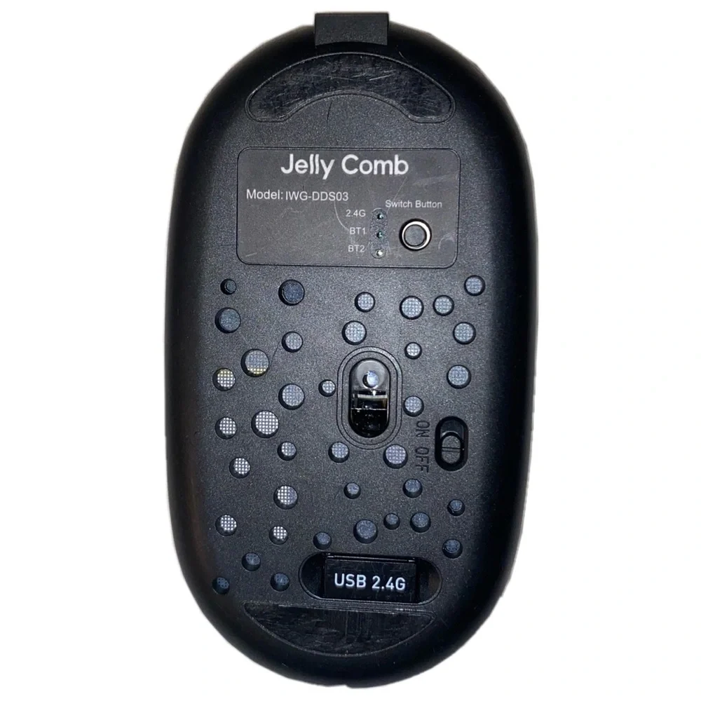 Jelly Comb IWG-DDS03 2.4G Wireless LED Backlit Color Changing Slim Silent Mouse
